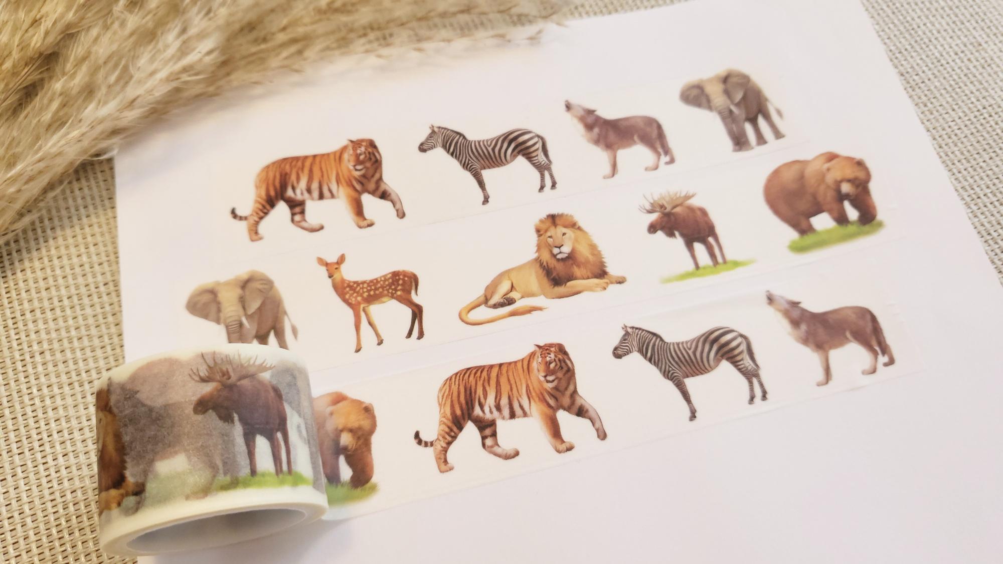 Design Washi Tape Animals